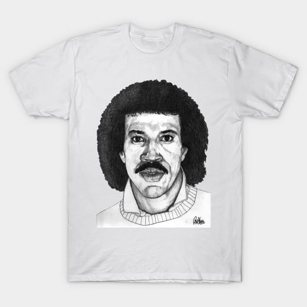 Lionel Richie T-Shirt by paulnelsonesch